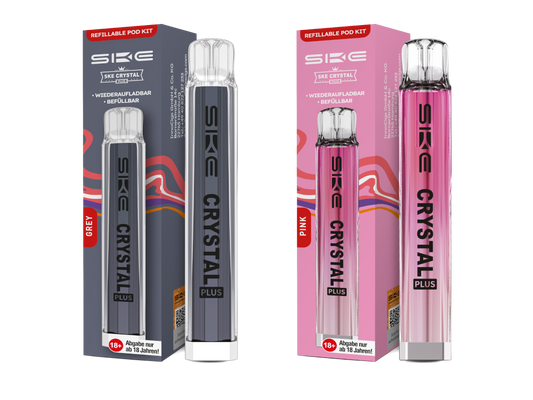SKE Crystal Plus E-Zigaretten-Set (Basisgerät + Leerpod)