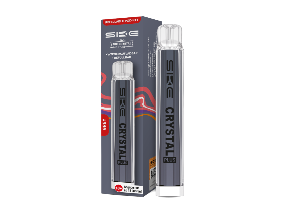 SKE Crystal Plus E-Zigaretten-Set (Basisgerät + Leerpod)
