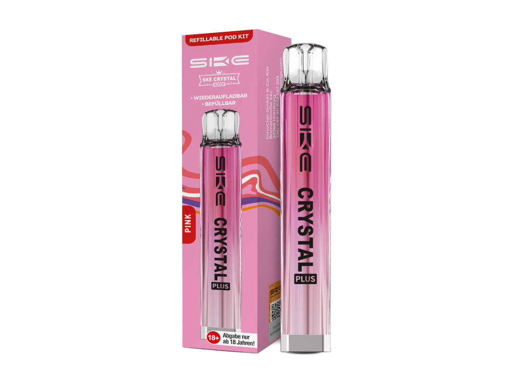 SKE Crystal Plus E-Zigaretten-Set (Basisgerät + Leerpod)