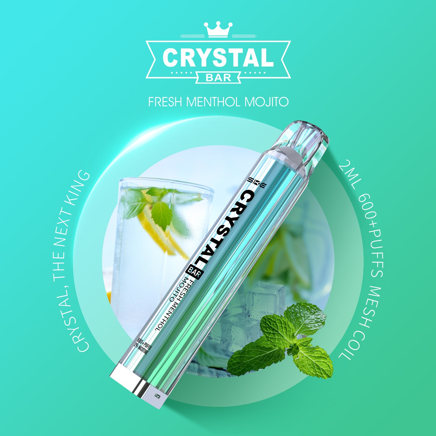 SKE Crystal Bar 2 % Nikotin