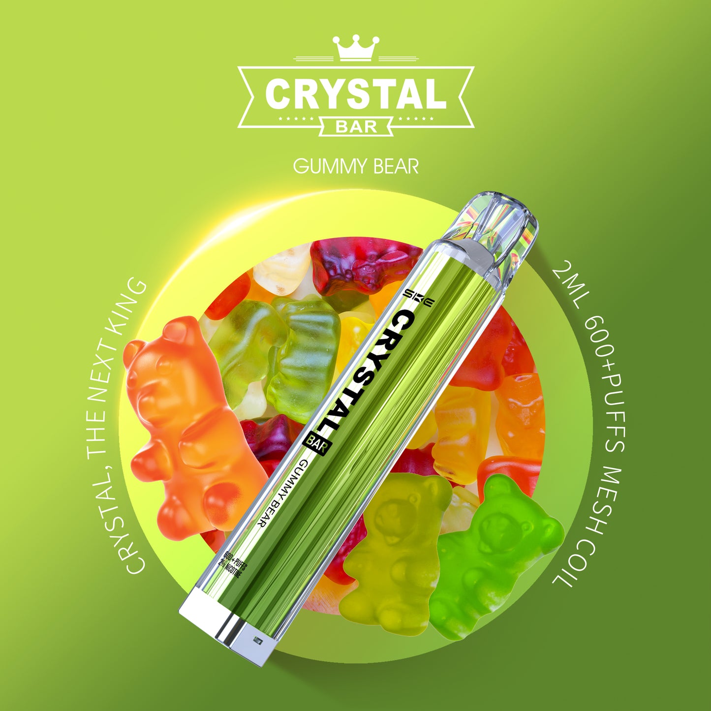 SKE Crystal Bar 2 % Nikotin