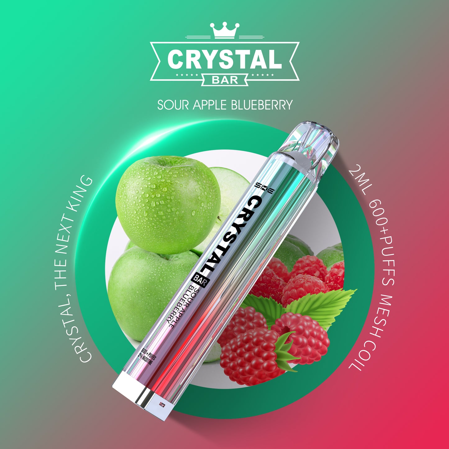 SKE Crystal Bar 2 % Nikotin