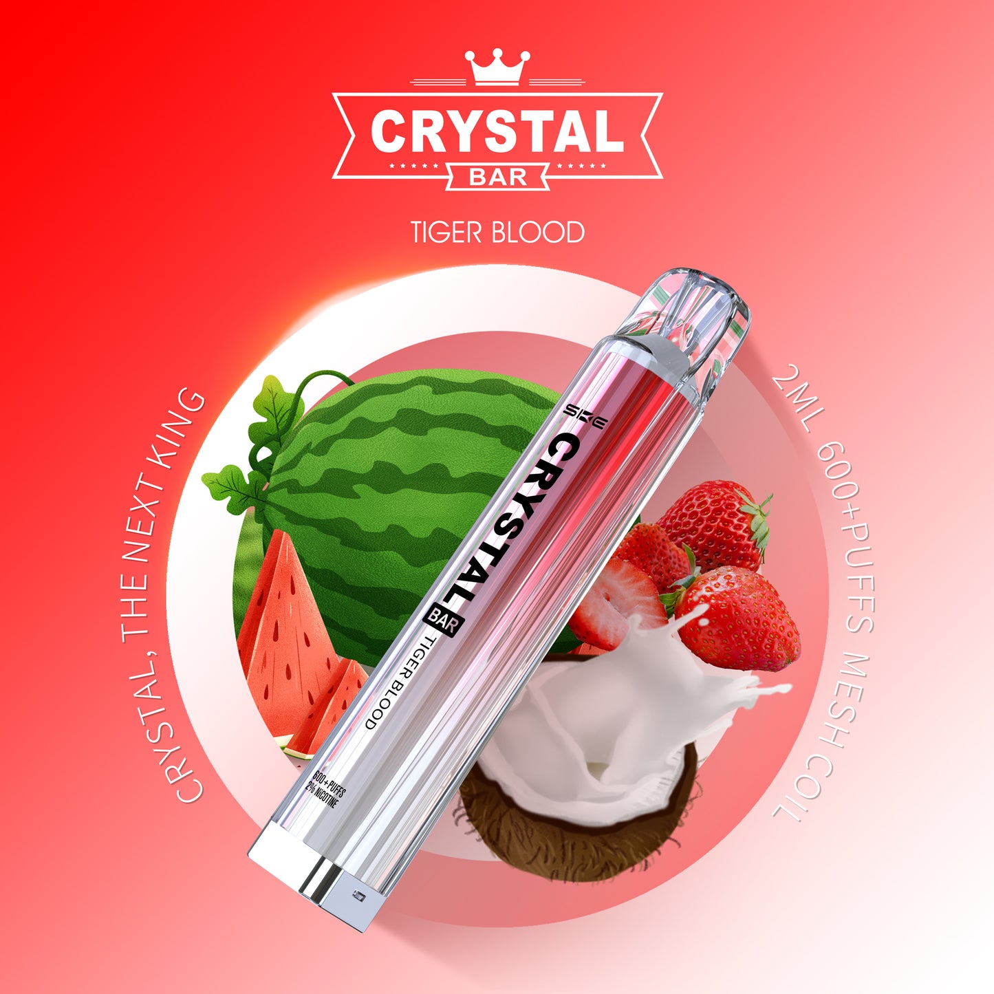 SKE Crystal Bar 2 % Nikotin